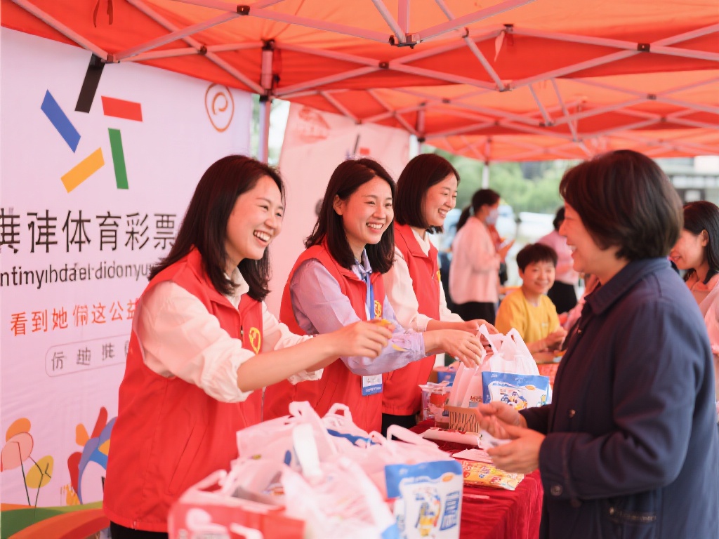 中欧体育彩票美女参与公益活动获好评 (中欧体育彩票美女参与公益活动赢得广泛好评) 在活动中,这些女性志愿者展现了令人印象深刻的专业态
